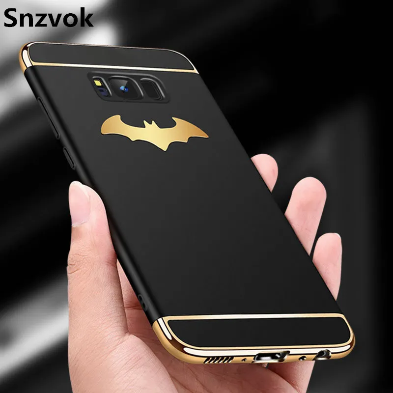 Snzvok 3D Бэтмен крылья 3 в 1 предмет чехол для samsung S6 S7 край S8 S9 plus Роскошный Galaxy A5 A6 A7 A8