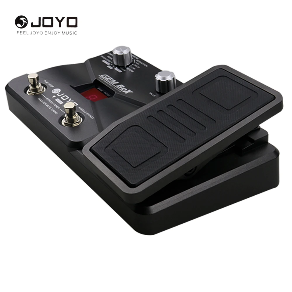 JOYO гитары Multi процессор эффектов 60 8 одновременных 40 барабанный ритм назначаемые
