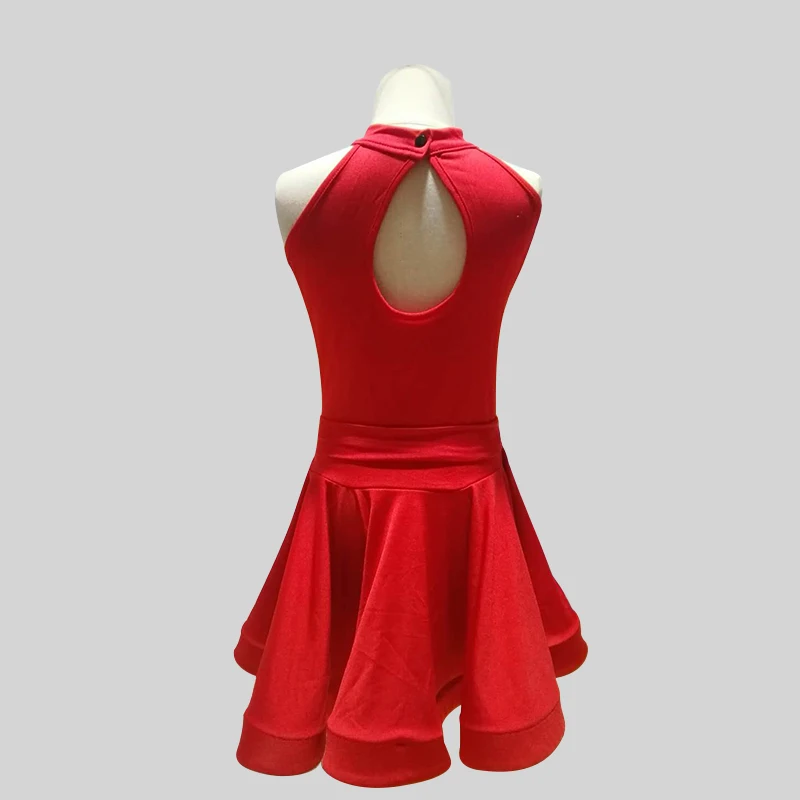 Детское платье для латиноамериканских танцев бальные костюмы девочек