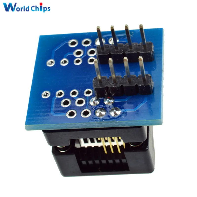 Diymore SOIC8 SOP8 К DIP8 адаптер программатора ЭЗ гнездо модуля преобразователя 150mil Лидер