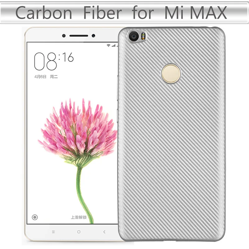 For Xiaomi Mi MAX Carbon Fiber Soft Silicone TPU Back Cover Phone Cases |