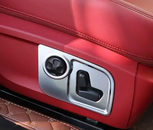 Новинка регулируемые детали для сидений внутренние хромированный Стайлинг ABS