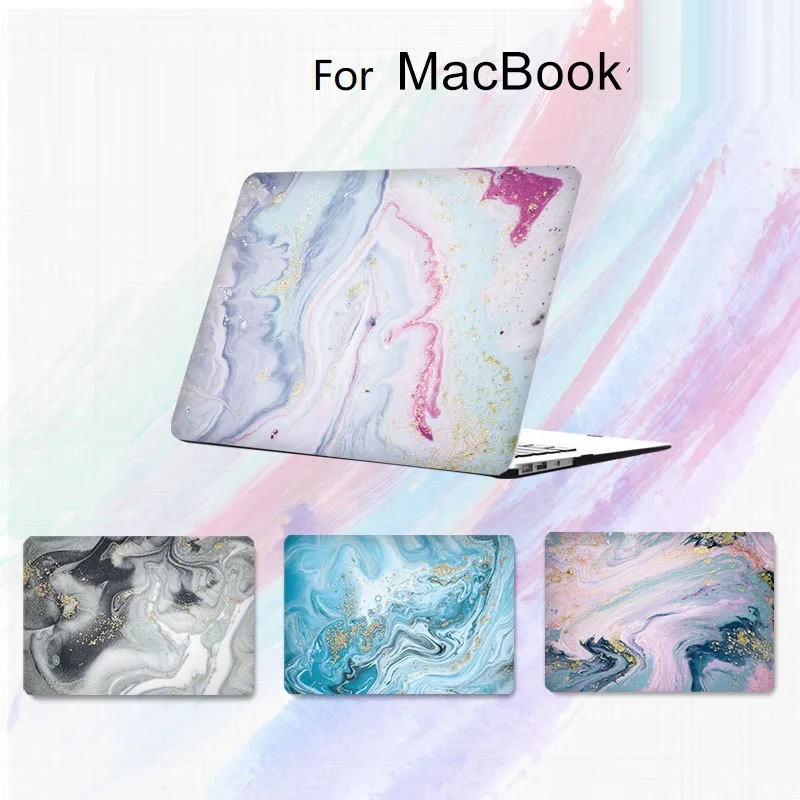 Чехол для Apple MacBook Air/Retina/Pro 11 12 13 15 2018 нового air A1932 A1989/A1990 защитный чехол