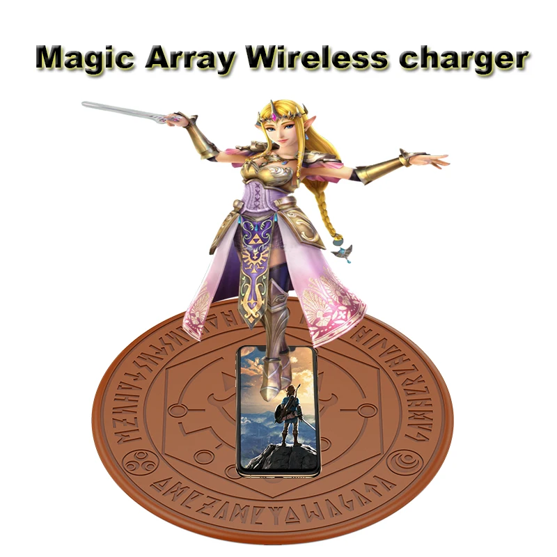 Новинка 2019 беспроводное зарядное устройство с комиксом Magic Array 10 Вт волшебное