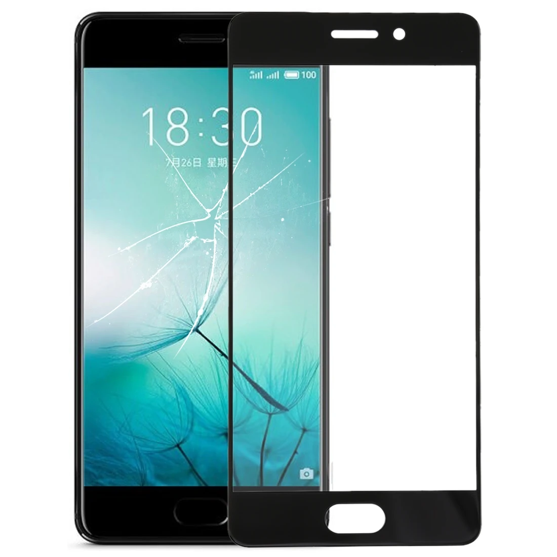 5,2 дюймов сенсорный экран для Meizu PRO 7 сенсорный экран панель дигитайзер сенсор Переднее стекло объектив Запасные части тачпад