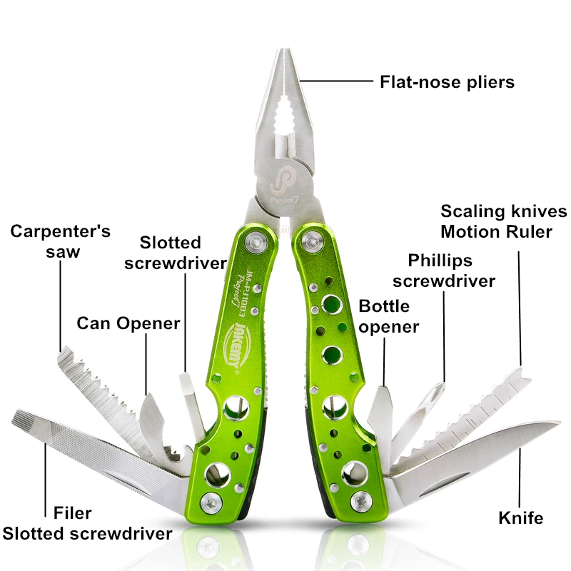 Многофункциональные комбинированные плоскогубцы 9 в 1 складной нож отвертка для