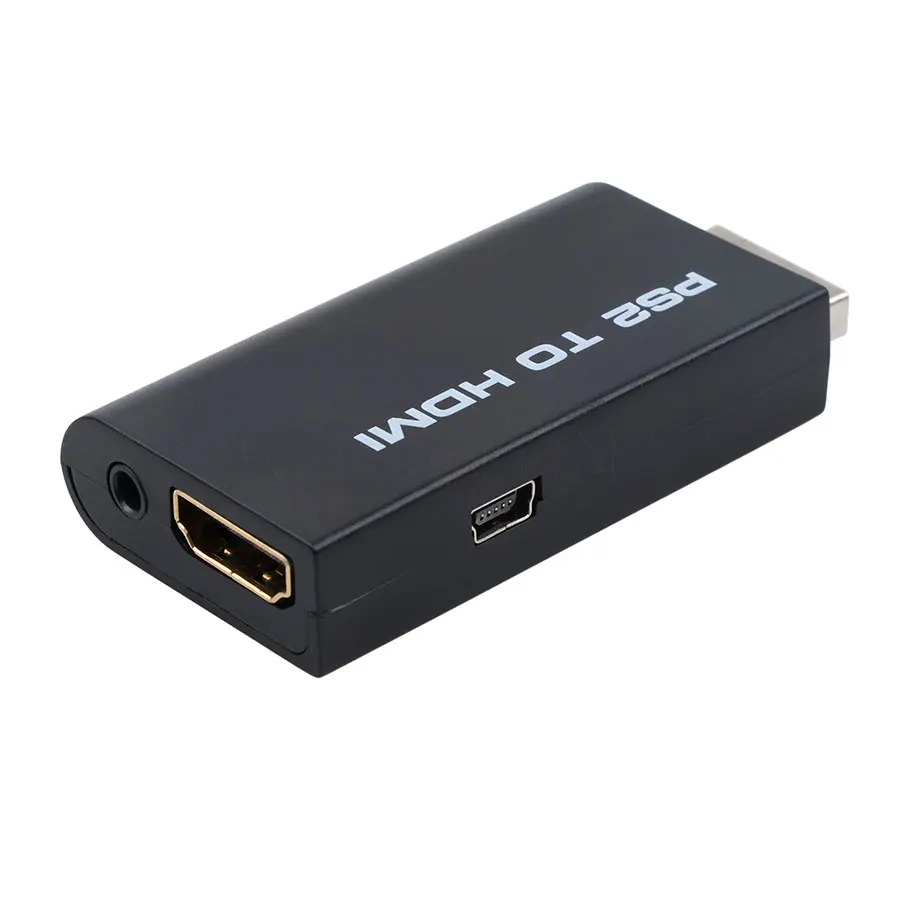 Адаптер Kebidu для PS2 HDMI совместимый преобразователь Аудио и видео 480i/480p/576i с