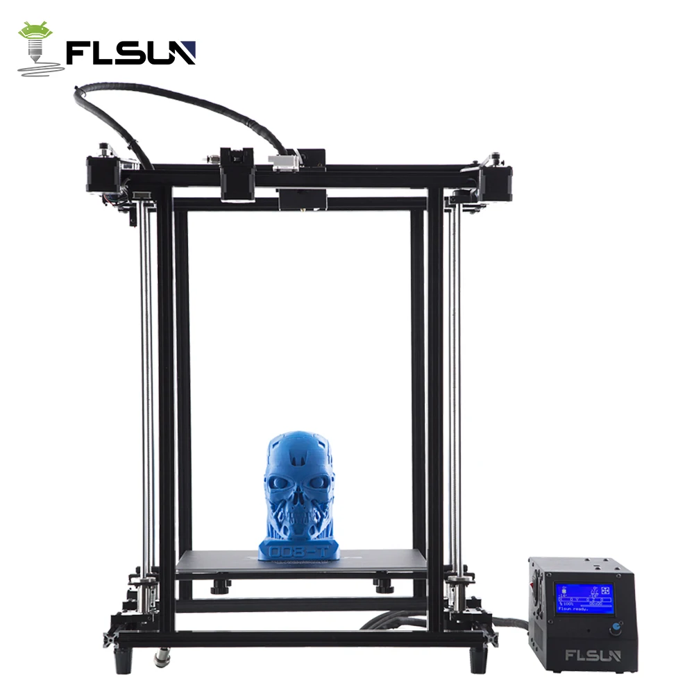 Новые 2018 Flsun предварительная сборка 3D-принтеры большая площадь печати 320*320*460 мм