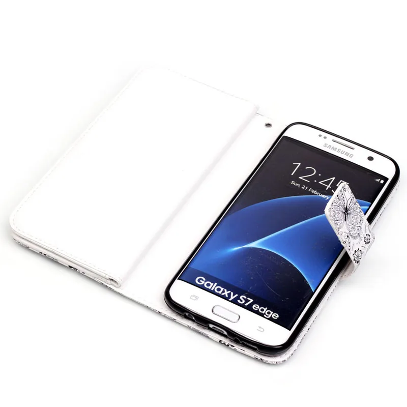 Кожаный чехол с откидной крышкой для samsung Galaxy S9 S8 S7 S9 Plus Note 9 кожаный чехол-бумажник с крышкой магнитного с 9 держатель для карт чехол для телефона
