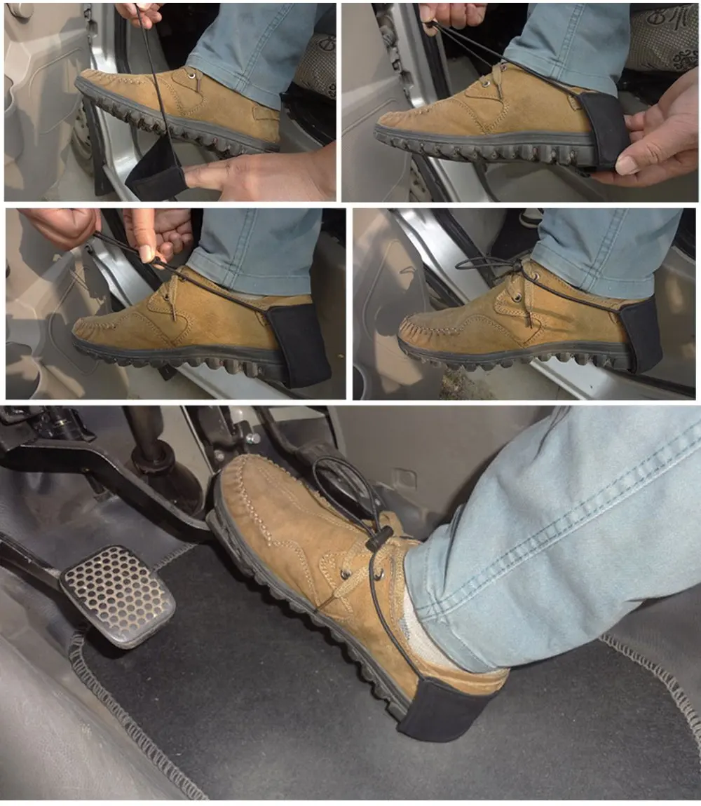 COGEEK обувь унисекс пятки протектор Крышка для вождения упаковка из 1 | Автомобили и