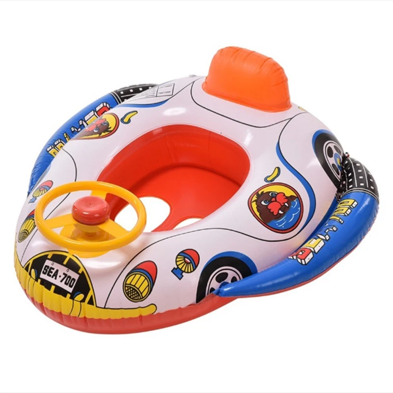 Brand New and High Quality Baby Kids Toddler Swimming Pool Swim Seat Float Boat Ring FUN Cartoon Designs