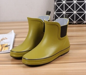 GNZK 2017 brand fashion women Rain boots Water shoes woman rainboots snow rubber black zapatos mujer | Обувь