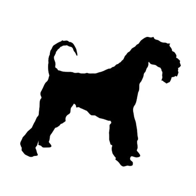 15*12 1 см Airedale собака животное автомобиля Наклейка Виниловая наклейка Модные