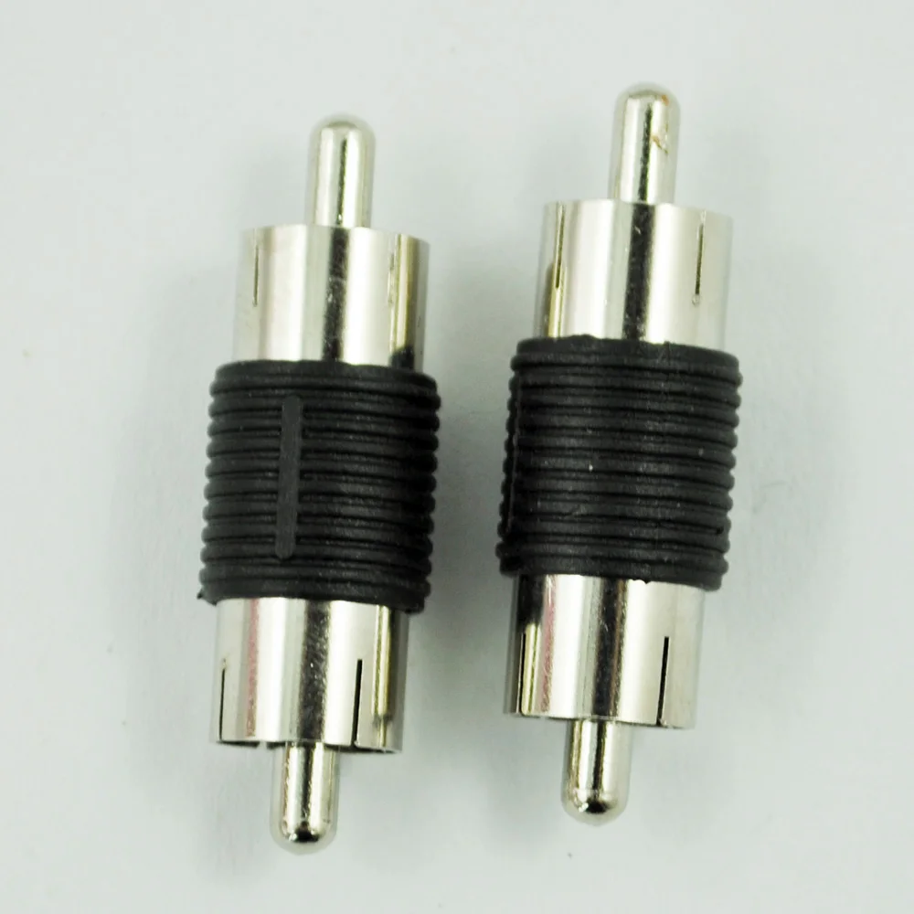 MYLB SODIAL(R) 2 шт. переходник RCA папа папа|rca male connector|rca connectorrca coupler |