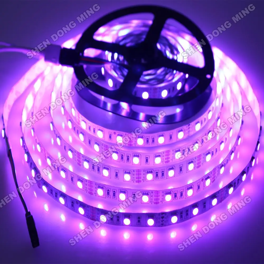 Набор светодиодных лент изменяющихся цветов RGB 60 светодиодов/м 5050 SMD гибкое