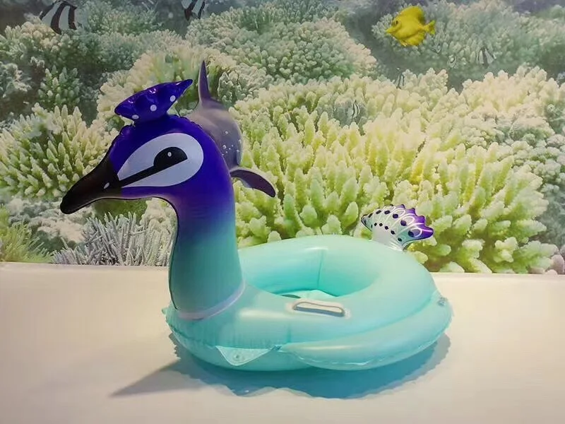 Новый детский плавательный поплавок Лебедь Единорог Павлин Надувное сиденье для