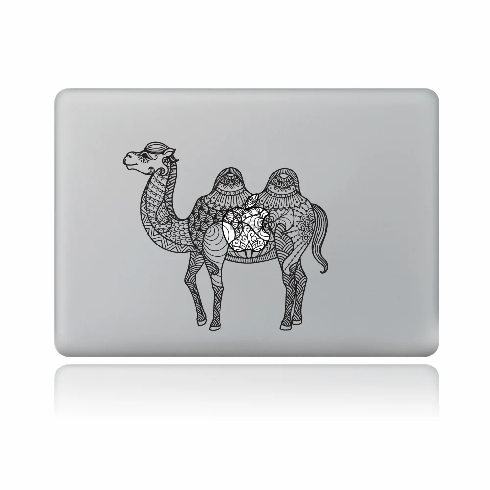 Camel Уникальная Съемная Виниловая наклейка для ноутбука, Защитная пленка для Macbook Air Pro retina 11 13 15 дюймов, чехол для MacBook, наклейка - Цвет: Camel