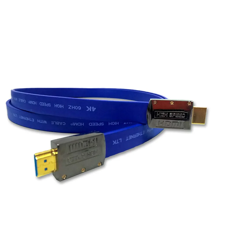 DH-018-Y HDMI 2.0 Version Cable Male-Male Silver Plated for HDTV 1080P 2K 4K 3D Ethernet Color |