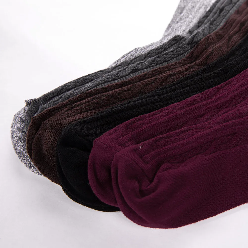 Tights Women Silk Plus Size Winter Keep Warm Cotton Stockings Women Pantyhose femme Sexy Lingerie Net Bandelettes Thighs