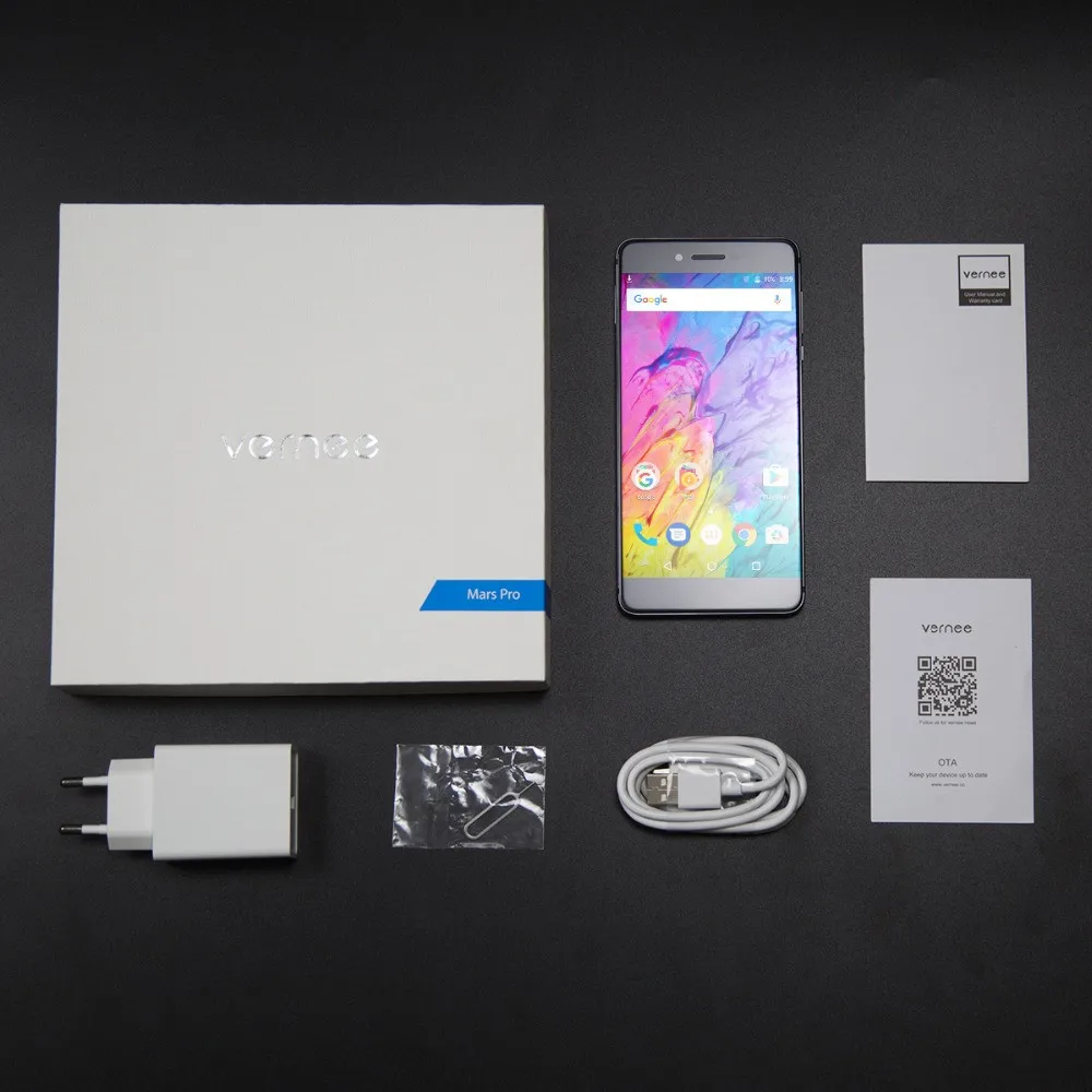 Vernee Mars Pro 5 &quotFHD Дисплей 6 ГБ 4G B LTE Мобильного Телефона MT6757T Octa Core 3500 mAh Android7.0 OTG 13MP