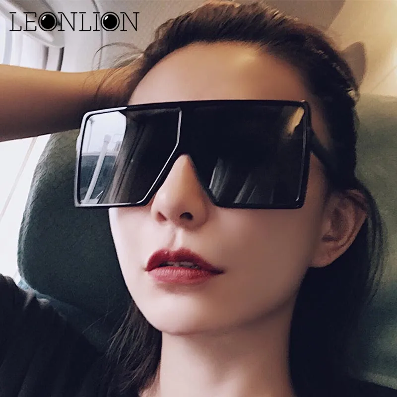 LeonLion 2021 Квадратные Солнцезащитные очки женские дизайнерские роскошные