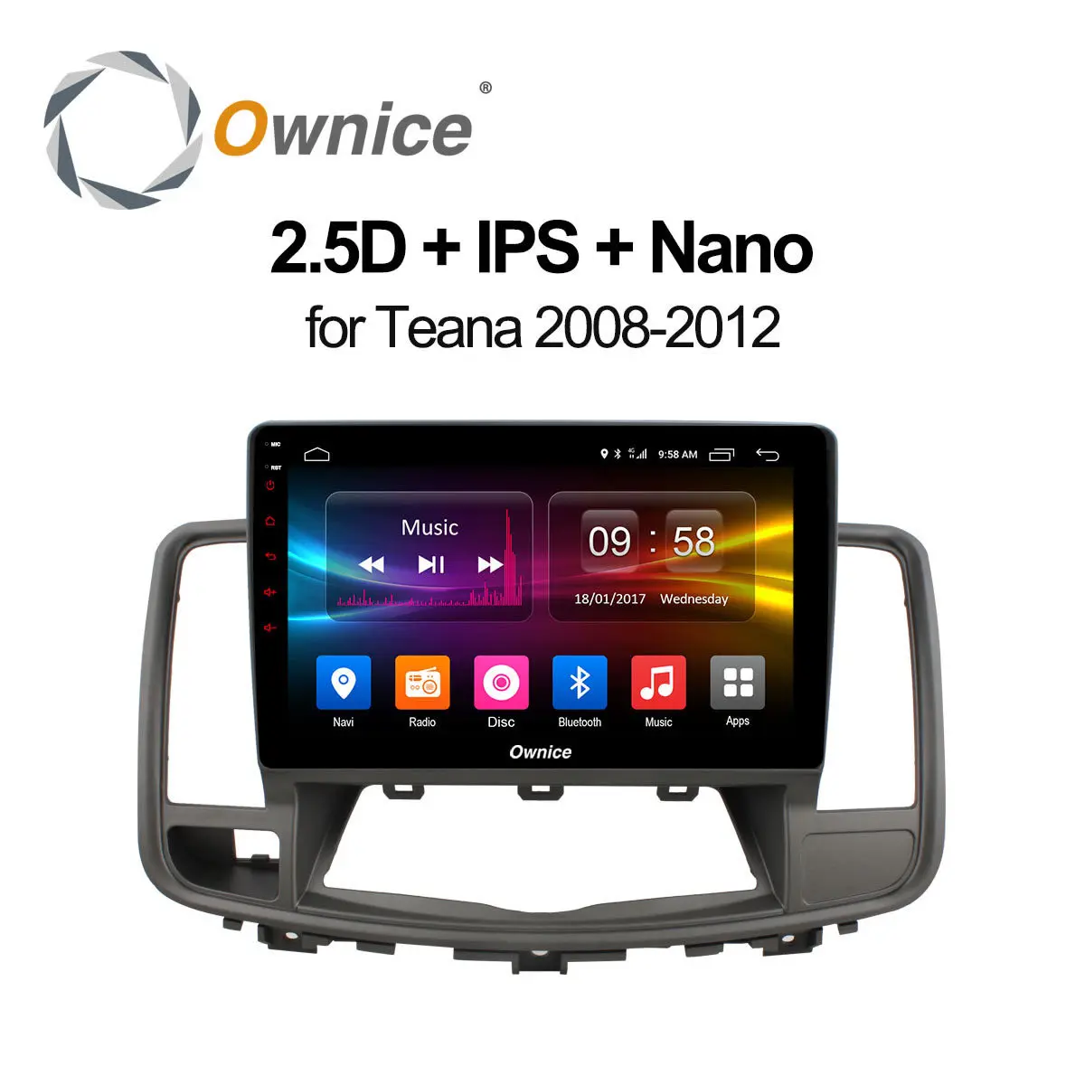 Ownice C500 + 10.1 &quotOcta core 32 г Встроенная память автомобильное радио для Nissan Teana 2008 2012 Android