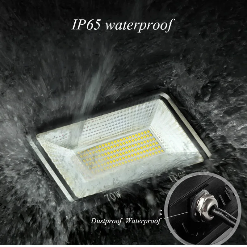 Светодиодный уличный IP65 Водонепроницаемый заливающий светильник 10W20W 70W SMD