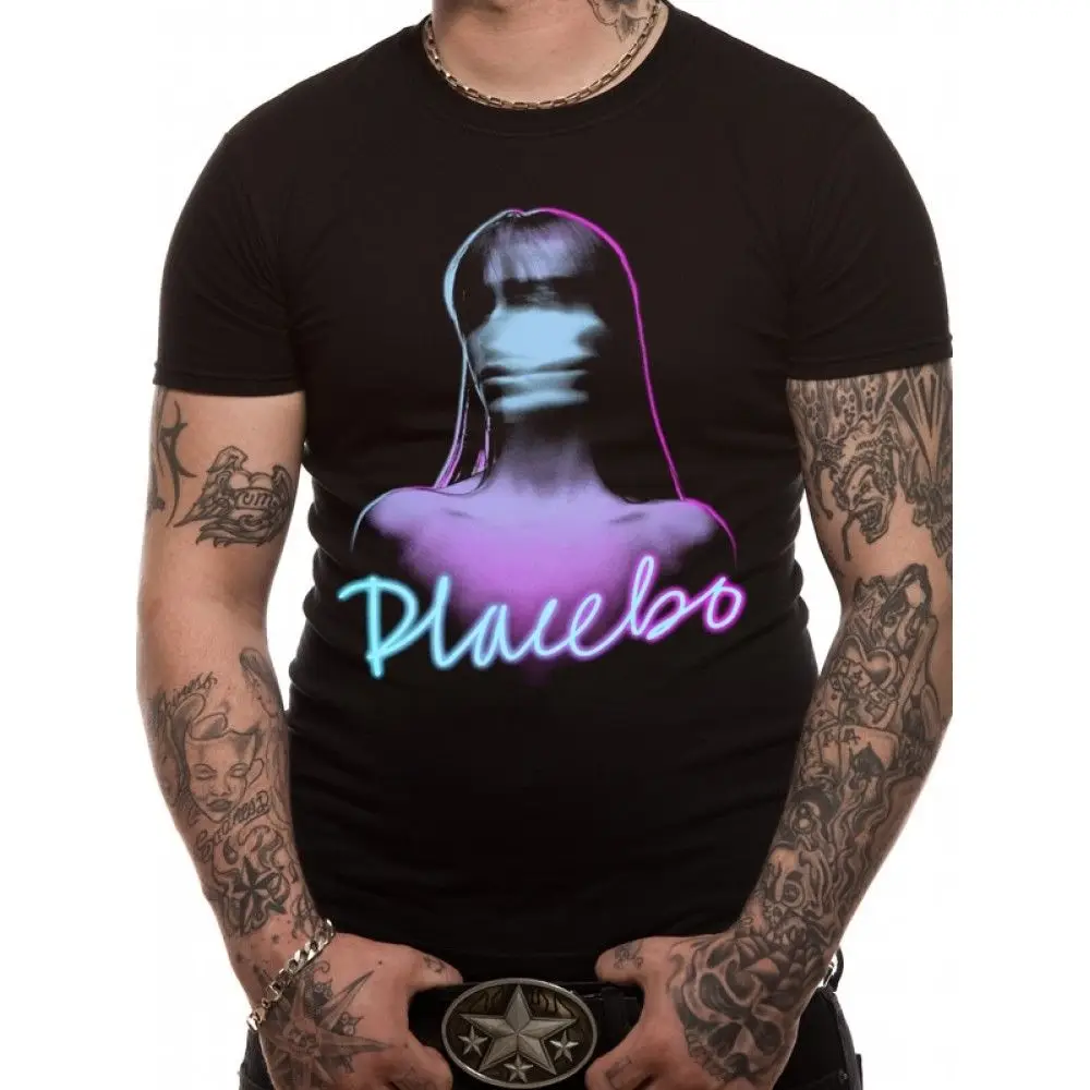 Placebo призрак девушки Мужская футболка среднего размера классные черные