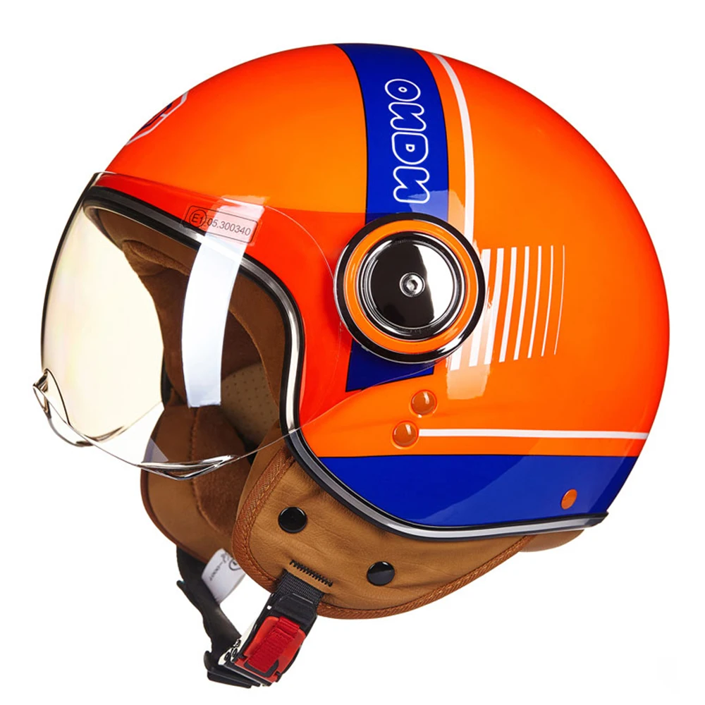 BEON Новый Ретро мотоциклетный шлем винтажный Кафе Racer Chopper Crash мотоцикл Мото для