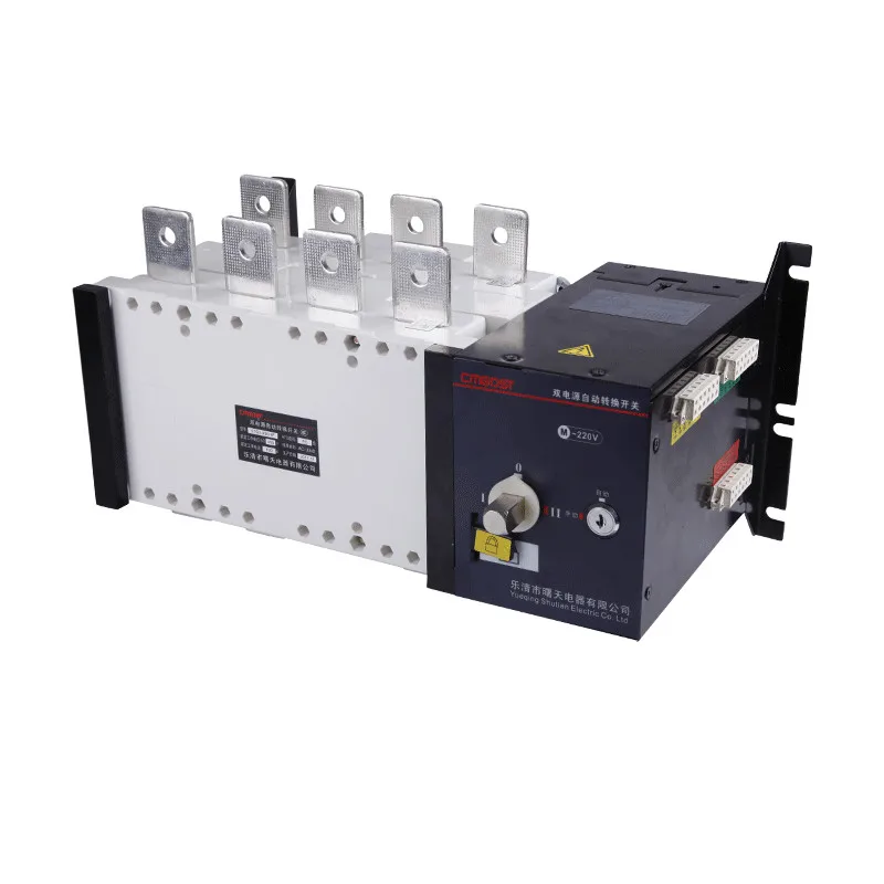 4P 630A Dual Power Automatic Transfer Switch PC Grade 380v 3 phases Circuit Breaker Isolation type ATS Обустройство дома