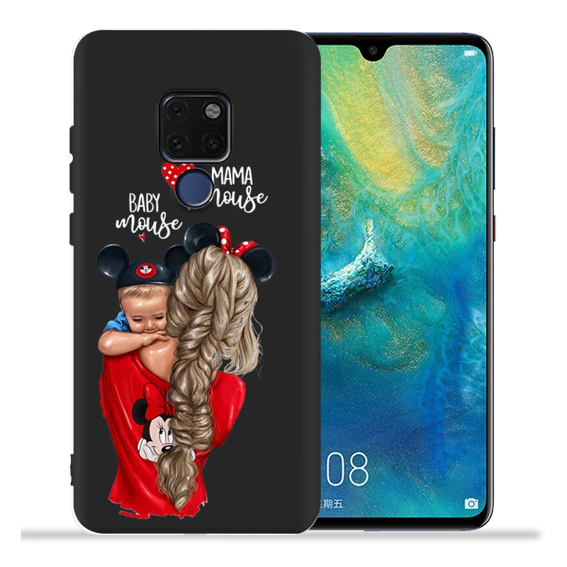 03 Модный чехол для мамы, супер мамы, девочки, для huawei mate 20 Lite mate 10 Lite mate 20 Pro Coque для Nova 4e 3 Nova3i, задняя крышка - Цвет: 03