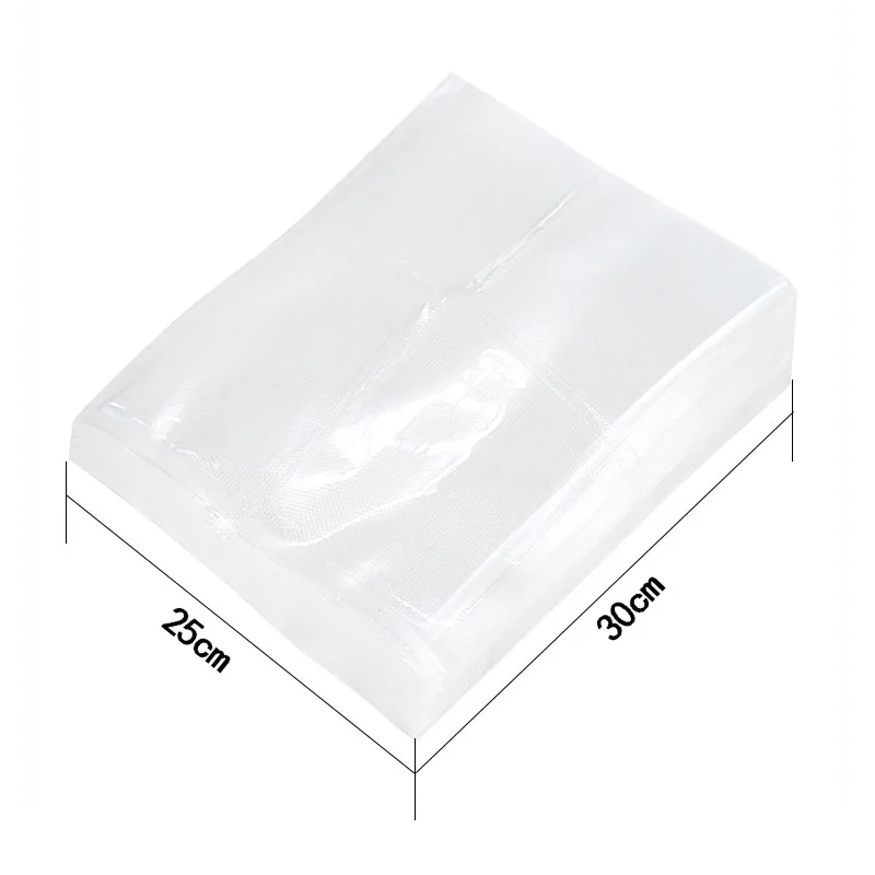 25cmX30cm ATWFS 100 шт./лот вакуумные пакеты кухонные запайки вакуумные пакеты для пищевых продуктов Sous Vide вакуумные пакеты для пищевых продуктов - Цвет: 25cmX30cm