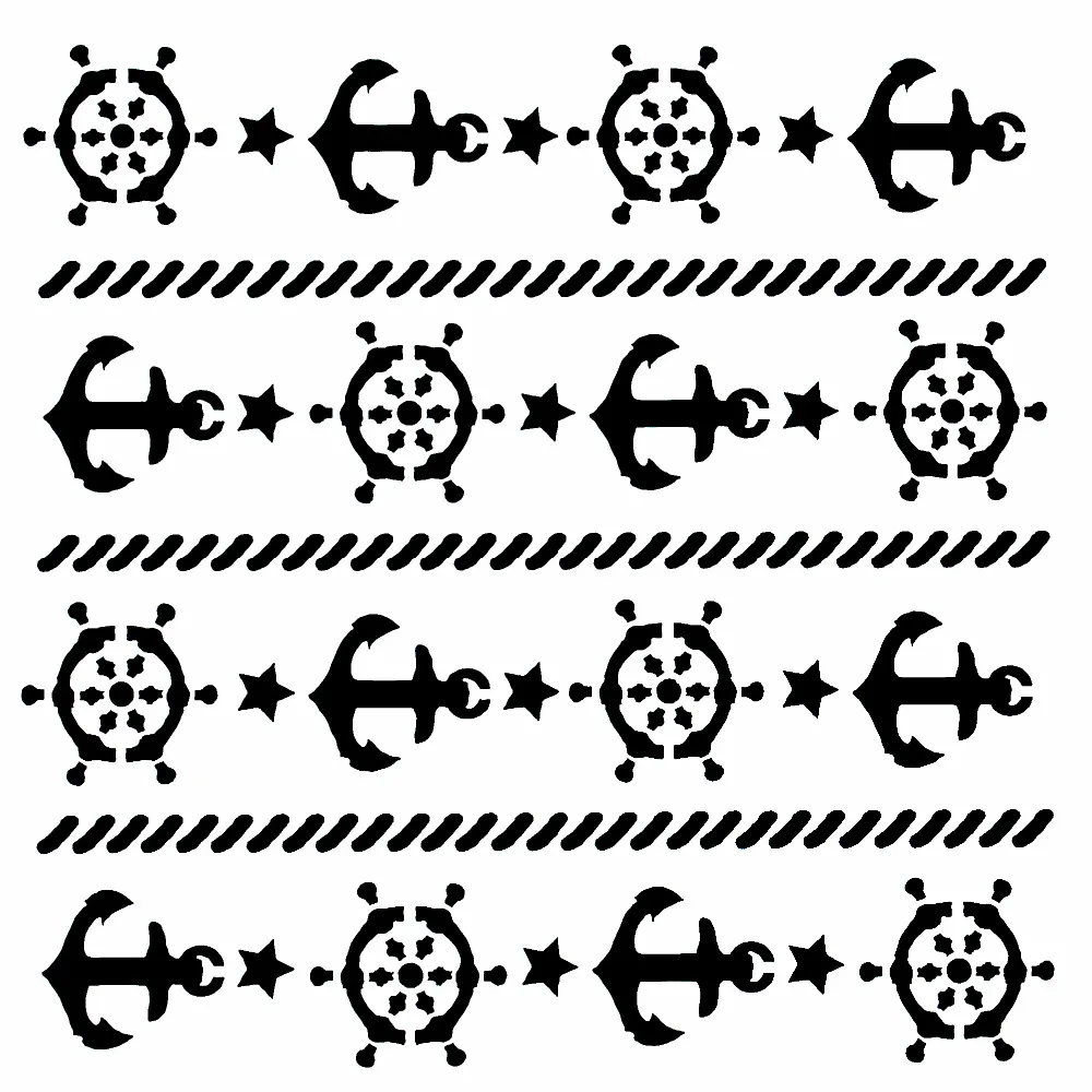 1 шт в форме руля многоразовые трафареты аэрограф живопись на холсте DIY домашний