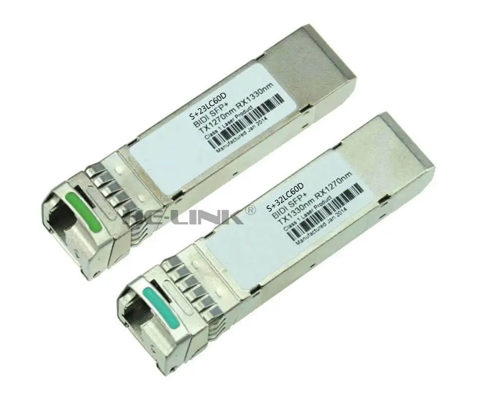LODFIBER S+2332LC60D Mikro-tik Compatible Pair of BiDi SFP 10G 60km Transceiver
LODFIBER S+2332LC60D Mikro-tik Compatible Pair of BiDi SFP 10G 60km Transceiver