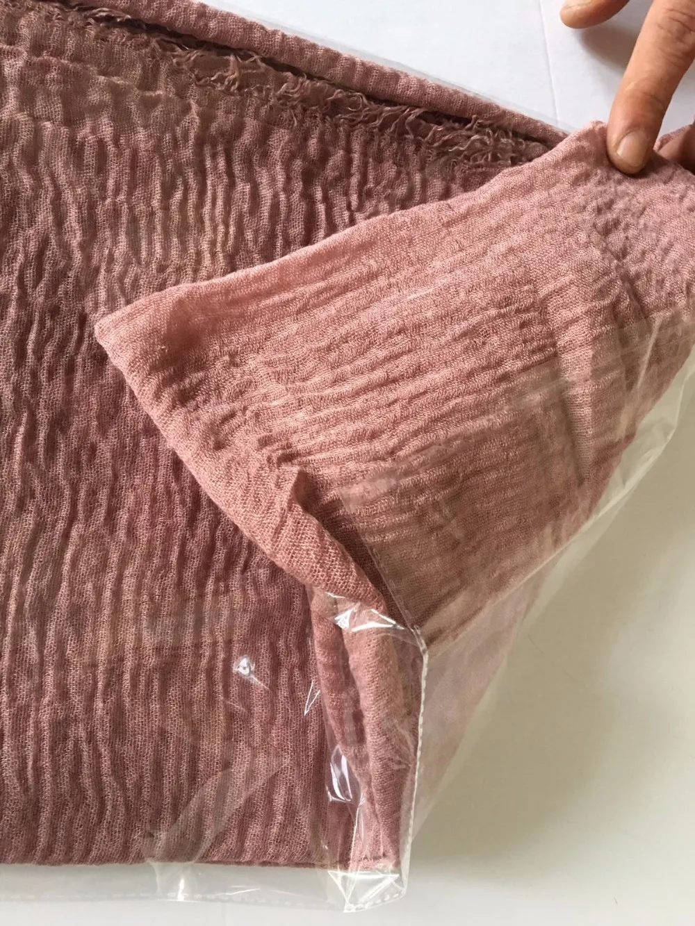 Высокое качество мягкий хлопковый хиджаб морщинка шарф длинный размер