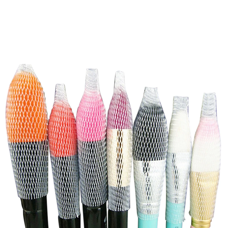 100 шт./упак. бесплатная доставка белые Косметические кисти для макияжа защитная