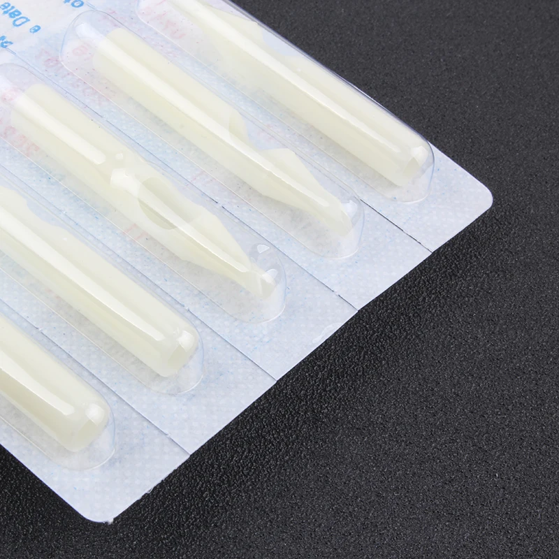 YILONG 50 шт стерилизованные пластиковые татуировки Одноразовые плоские наконечники белая трубка для татуировки 3VT татуировки