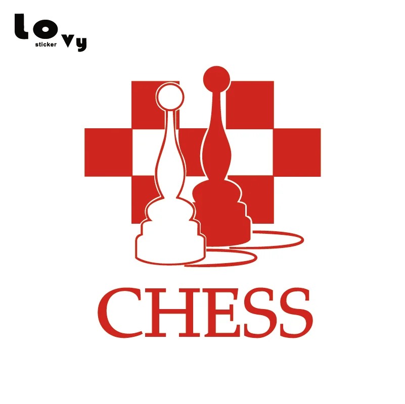 Шахматная виниловая настенная наклейка креативные наклейки для унитаза