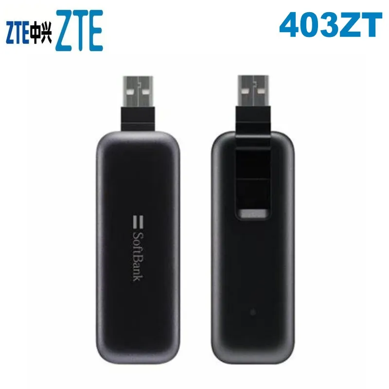 ZTE Softbank 403ZT 4G LTE USB Dongle Cat6 300mbps модем Мобильный широкополосный бесплатная