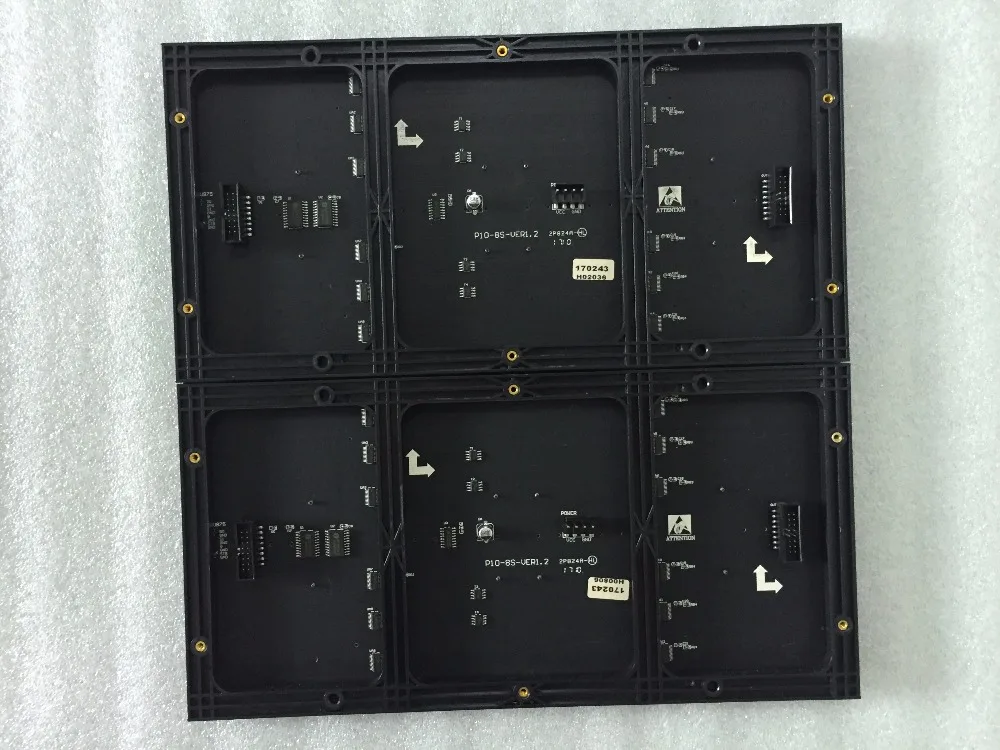 P10 Крытый 320x160 мм 32х16 пикселей SMD3528 1/8 сканирования RGB P10 полноцветный светодиодный модуль Высокое качество P3 P4 P5 P6 P8 P10 светодиодный панель