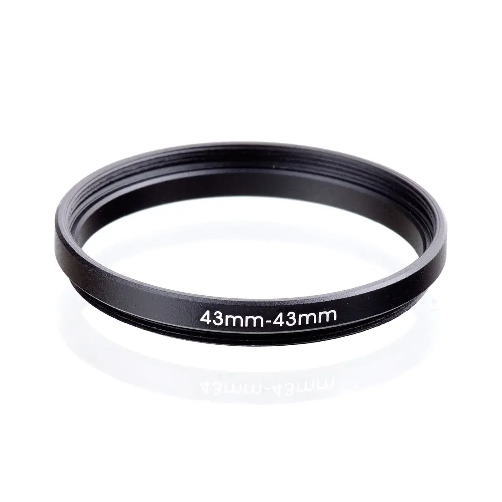 RISE(UK) 43mm-43mm 43-43 mm 43 to 43 Extend ring Ring Filter Adapter black free shipping