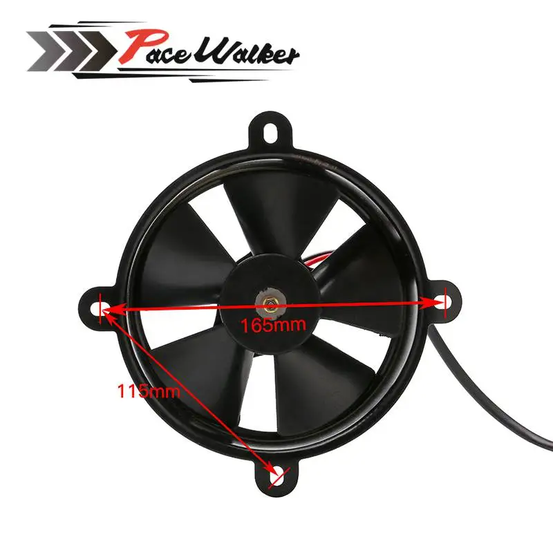 CNC Пит Байк Мотоцикл ATV Quad масляный охладитель воды радиатор Электрический