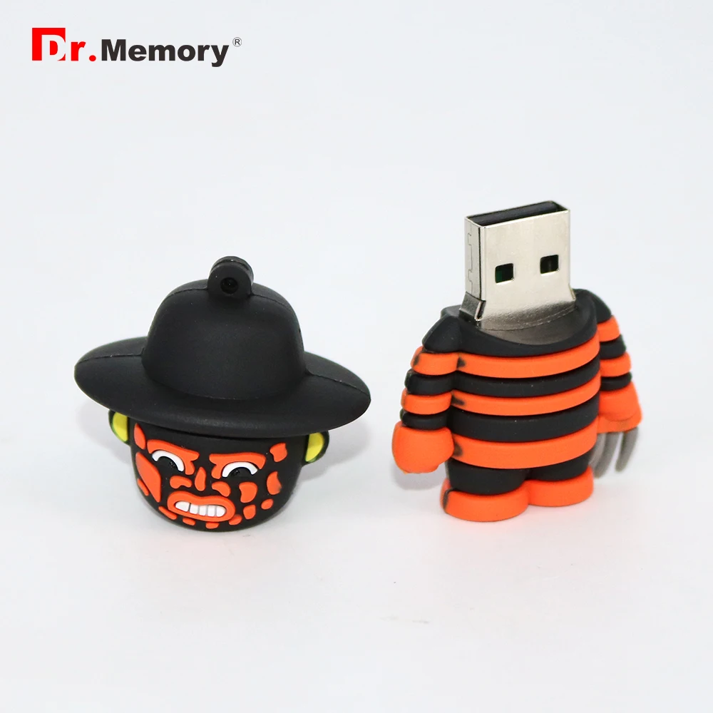 Флешка Dr. Memory Pendrive 2 0 4 Гб флэш-накопитель 32 ГБ Usb-устройство оранжевого цвета 64 128