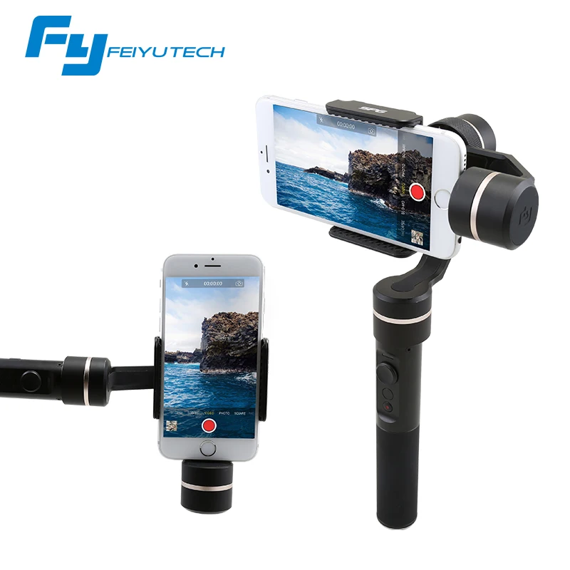 Стабилизатор для смартфона FeiyuTech SPG 3 осевой Ручной iPhone 7 6 Plus экшн Камера Gopro VS Zhiyun
