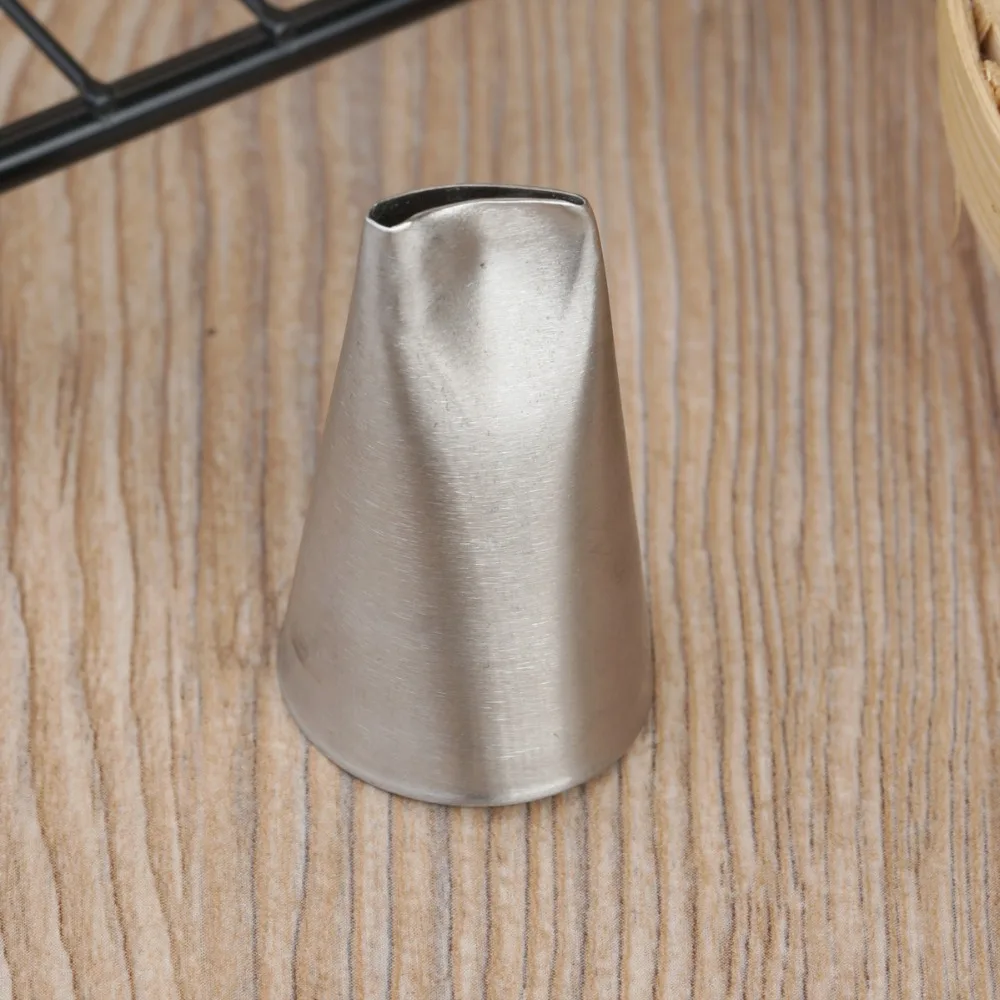 #121 насадка для украшения глазури наконечник создания формы тюльпана лепестка