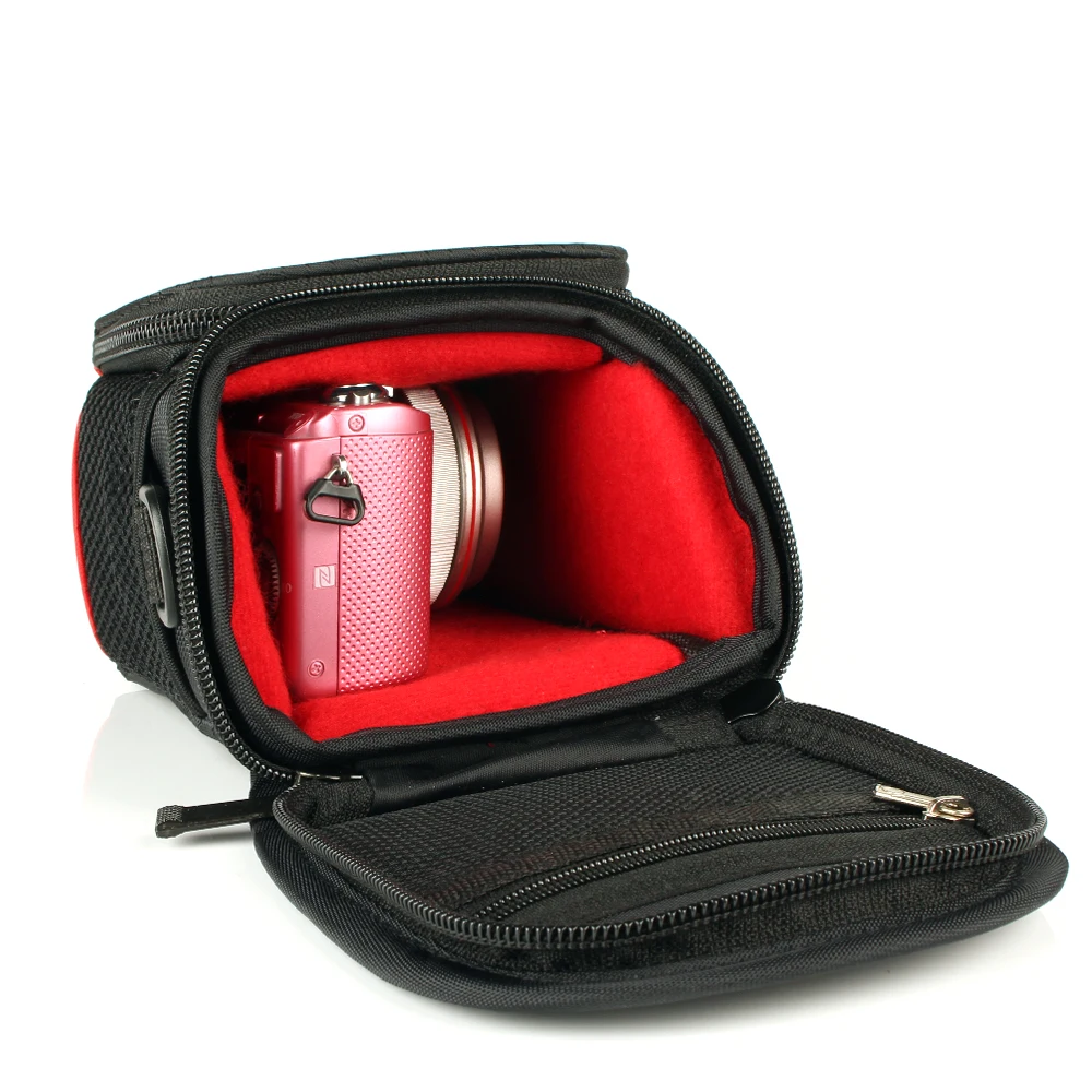Чехол для камеры Sony a5000 a5100 a6000 a6300 WX200 WX300 WX170 NEX-3N NEX-F3 NEX-5C NEX-5R NEX-5T сумка через плечо |
