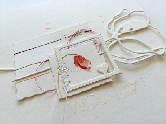 Mmao Crafts Metal Steel Cutting Dies New 2Pcs Love square frame Stencil For DIY Scrapbooking Paper/photo Cards Embossing | Дом и сад