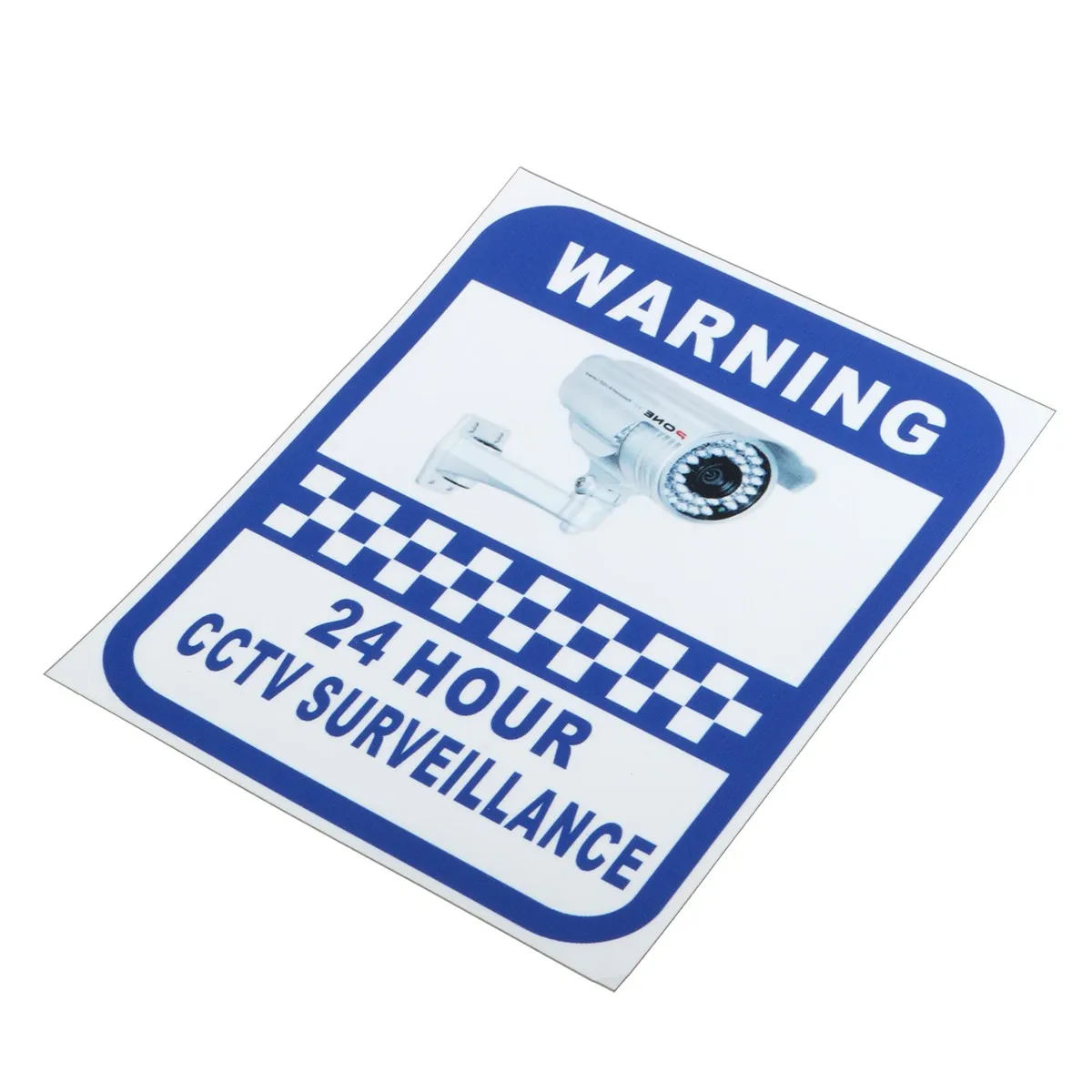 

Safurance 4xCCTV Camera Warning Stickers Surveillance Vinyl Decal Video Security Sign Home Safety
