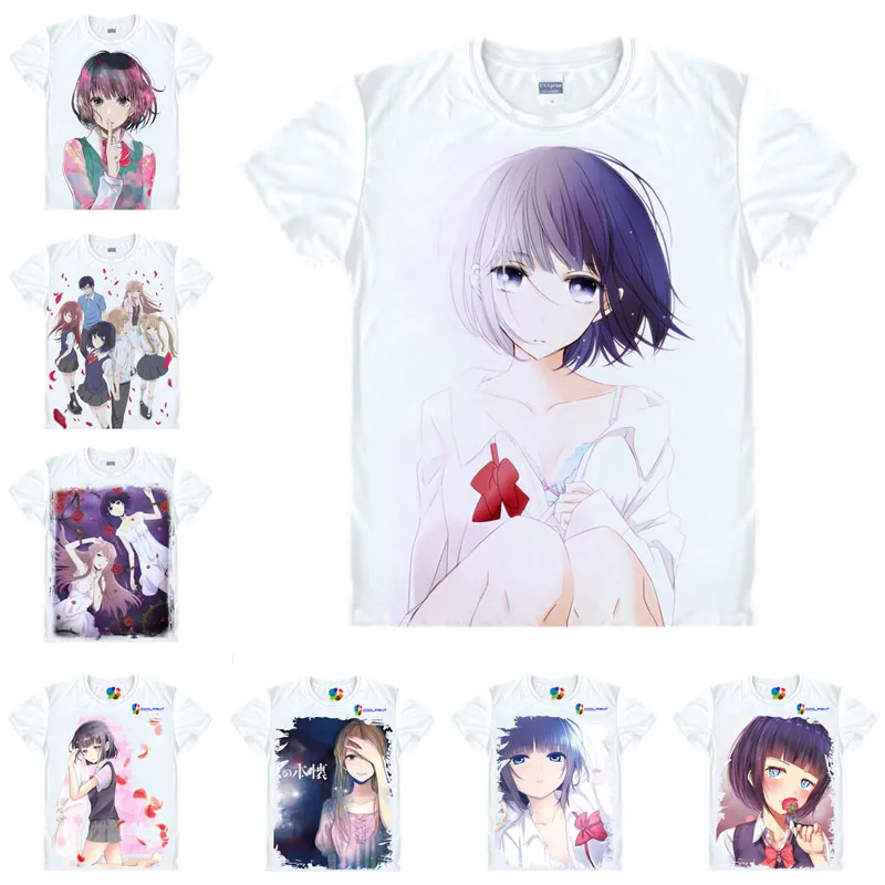 Женская Аниме-рубашка с изображением пожеланий спермы футболки в разных стилях