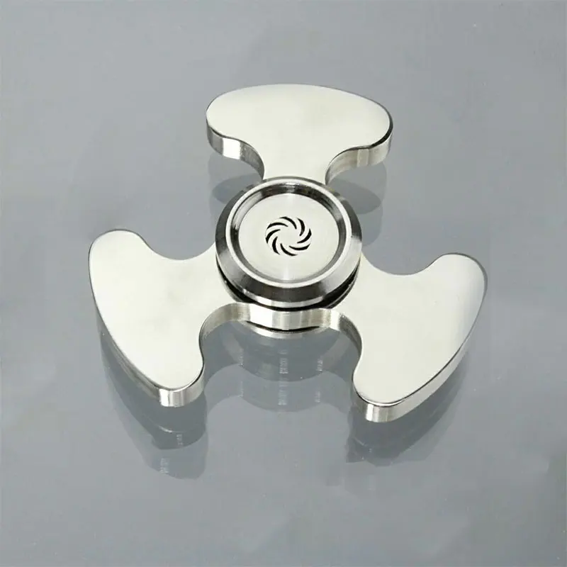 Зеркало из нержавеющей стали с кончиком пальца Gyro Fitzgerel Spinner Finger Spiral необычная